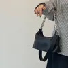 HBP Bolsa de hombro Baguette Messenger Bag Handbag Mujer Bolsos Nuevo Diseñador Bolso Alta Calidad Textura Moda Cadena Multa