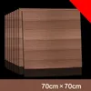 70*70cm 3D Stereo Wall Stickers 70x70cm Wood Grain Waterproof Self Adhesive Wall Sticker Background Decoration