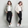 FTLZZ Women Real Collar Down Jacket Winter Warm Ultra Light Short White Duck Parka Elegant Coat Outwear 201103