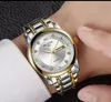 WLISTH-Reloj de pulsera de acero para hombre, resistente al agua con cristales, resistente al agua, vestido de negocios, regalo, 2021