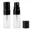 5 ml Mini Draagbare Hervulbare Parfum Verstuiver 5CC Lege Glas Vial Parfum Spray Flessen Water Container Cosmetische Verpakking Fles
