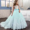 Dziewczyny Wieczór Party Dress 2020 Lato Dzieci Sukienki Dla Dziewczyn Elegancka Księżniczka Kostium Kwiat Dress Dzieci Wedding1