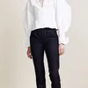 Geting Kadınlar Bluz Gömlek Vintage V Boyun Beyaz Fırfır Vuruş Gömlek Kore Top Bahar LJ200812