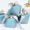 Candy Boxes Diamond Shape Paper Gift Wrap Box Chocolate Packaging Box Wedding Favors for Guests Baby Shower Birthday Party LBB14340