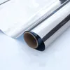 Length 2/5m Silver one way Glass Self Adhesive Film DIY Reflective Mirror Window Tint UV Sun privacy protection Y200416