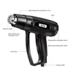 220 V Gun-Gun Tools Power 2000W Guning à air électrique avec quatre accessoires de buse de chauffage électronique numérique 1800W 2000W214Z6737806