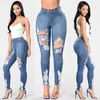 2020 NOWE MOSIE ROBOWANE Dżinsy dla kobiet dżinsowe Kobieta Mid talii rozciągają Slim Sexy Plus Size Pants 7209