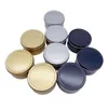 Candle Jars Round Tinplate Boxes 100ML 65*40 Leakproof Solid Cream Box Hair Wax Box Aromatherapy Candle Jars XD24143