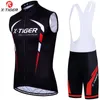 XTiger Pro Sleeveless Cycling Jersey Set Racing Bicycle Cycling kit Summer Mountain Bike Vests Clothing Ropa6856513