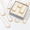 Special Date Old English Number Necklaces 1999 Birthday Gift Birth Year 19911999 Chokers Women Men Custom Jewelry6252338