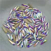 1 unids Cristales Nail Diamond Stone Strass AB Rhinestones de vidrio para clavos 3D Decoraciones de arte Suministros Joyería QB217-246A