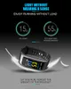 Bluetooth gancho fone de ouvido 2 em 1 relógio inteligente pulseira inteligente freqüência cardíaca lembrete sedentário rastreador fitness marca new1188473
