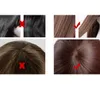 penteado macio corte curto crespo encaracolado peruca natural cabelo brasileiro Simulação cabelo humano peruca crespo encaracolado com bang8409709