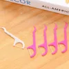 Plastic Dental Toothpick Cotton Floss Toothpick Stick For Oral Health Table Kitchen Bar Accessories Tools /set