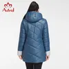 Astrid Winter Frau Jacke Daunenparkas Professionelle Plus Size Marke Frühling Frauen Mantel Große Größe Winterjacken Große Größe AM-2682 201127