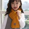 Autumn Winter Baby Long Knit Warm Scarf Soft Boys Girls Neck Collar Kids Knitted Scarves thicken woolen Shawl scarves