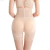 Women High Waist Tummy Control Panties Lace Butt Lifter Body Shaper Boyshort ASS Pad Shorts Hip Enhancer Shapewear Thin LJ201209