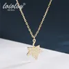 Echt 925 sterling zilveren choker ketting zoete goud kleur esdoorn blad charme nek hanger kettingen voor vrouwen meisjes sieraden Q0531