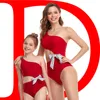 Costumi da bagno bikini per madre e figlia Costumi da bagno da spiaggia Look per la famiglia Vestiti per mamma e me Abiti coordinati per mamma e figlia