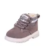 New Boy Fashion Winter Canvas Comfortable Martin Boots Shoes Comfy Kids Children Casual Warm Cotton Boots LJ201104