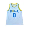 مخصص كرة السلة UCLA جيرسي الكرة Lavine Juzang Jaime Jaque Jr. Jules Bernard Tyger Campbell Cody Riley Peyton Watson Jake Kyman Jaylen Clark David Singleton 4XL