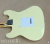 new Classic ST models recess signature model fretboard bulk milk yellow color can change guitar