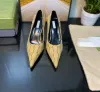 럭셔리 디자이너 여성 샌들 해커 프로젝트 나이프 여성 하이힐 8cm 힐 웨딩 포인트 신발