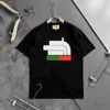 Luxuriöse und modische Herren-T-Shirts, europäisches und amerikanisches Top-Design, Herren-T-Shirts, Polos, Damen, reine Baumwolle, kurzärmelig, neuer Trend 2022