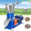 Machine à granulés 60-150 kg/h alimentation moulin à granulés de bois 220 V 4KW/380 V 3KW granulateur d'alimentation pour animaux de ferme 2.5/3/4/6/8mm en option