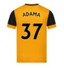 Maglia da calcio wolves 20 21 Maglia da calcio RAUL ADAMA FÁBIO SILVA Maglia da calcio OTTO maglie 2020 2021 PODENCE NEVES Divise kit da uomo + bambino