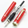 X450 Fountain Pen 18KGP Широкий Nib Представительский красный 22 стили Канцтовары школьники школьники