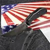 1Pcs New Fixed Blade Machete M390 Stone Wash Blade Full Tang G-10 Handle Tactical Knives With Kydex