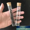 22120 mm 30 ml Verre vide bouteilles transparentes transparentes avec des flacons de verre bouchons en liège bouteilles de rangement