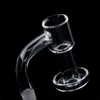 Gratis DHL TERP SLURPER QUARTZ Banger met rook afgeschuinde rand 10 14 18 mm Mannelijke vrouwelijke kwarts nagels voor waterleidingen beker bong