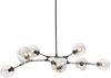 Nordic LED Glass Pendant Lamp Modo Chandelier Tree Branch Adjustable Ceiling Light