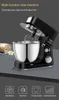 FreeShipping 4L Paslanmaz çelik kazan Elektrikli Standı Gıda Karıştırıcı Krem Blender Yoğurmak Hamur Kek Ekmek Chef Makinesi Çırpma Yumurta çırpıcı AB ABD