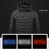 11 Areas Heated Jacket USB Men's Women's Winter Outdoor Electric Heating Jackets Warm Sports Thermal Coat Clothing Heatable Vest 220114