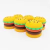 Hem Hamburger Jar Silicone Container burkar Dab Wax Vaporizer Container Slick Dry Herb Containers3010292