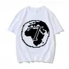 2022 Męskie Moda T Shirt Kobiety Projektant Listy Drukowane Tshirt Stylista Dorywczo Lato Oddychająca Odzież Mężczyźni Spodenki Najwyższej Jakości Ubrania Pary Teess-5xl # 55