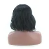2021 New African Peruka Panie Krótkie włosy Split Kukurydza Perm Medium Długie Włosy Mikro-Kręcone Wave Curly Wig Cover 28cm
