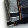 Molho origem 916-cl em linha reta homens homens homens marca selvedge sarnim americano de algodão americano vintage jeans 20116