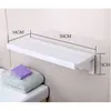 Single Tier Suction Cup Bathroom Shelf Wall Rack Plastic Shower Caddy Organizer Holder Tray Kitchen Lotion Storage Y200407