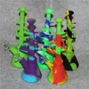 AK-47 Cool Design Siliconen Hookah Bongs Droog Kruid Waterleidingen Stash Wax DAB Olierecht Onbreekbare Bong Bubbler Pipe