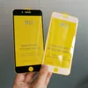 Full Coverage Silk Screen Tempered glass film For iphone 12 Pro Max 11 Xs Xr 8 7 Plus 9D Screen Protector