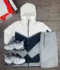 Tech Fleece Herr Träningsoveraller Dam Designers Luvtröjor Jackor Sportbyxor Space Bomullsbyxor Träningsoveraller Damer Underdelar Man Joggare Löparjacka