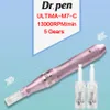 M7 Derma Pen Beauty Microneedle Roller Electric Dr.Pen Auto Micro Needle Derma Stamp Therapy Pen Anti Aging Dermapen