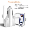 3 in 1 USB Car Charger fast Charging type C QC 3.0 PD usbc Charger Phone Adapter for iPhone Samsung MQ100 5A Quick Charge Dual Port