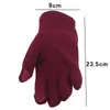 Five Fingers Luves Feminino Full 2021 Women Women Winter Mittens Camurça Camurça Wrist1