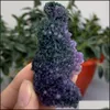 Arts And Crafts Gifts Home Garden Small Size Natural Grape Agate Stone Crystal Healing Mineral Specimen Gemstone Drop Delivery