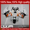 Lichaam voor HONDA CBR 893RR 900RR Oranje Wit CBR893RR 89 90 91 92 93 94HC.4 CBR893 CBR 900 893 RR CBR900RR 1989 1990 1991 1992 1993 Valerijen